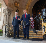 Trump warns Iran of possible strike, urges Hamas to disarm